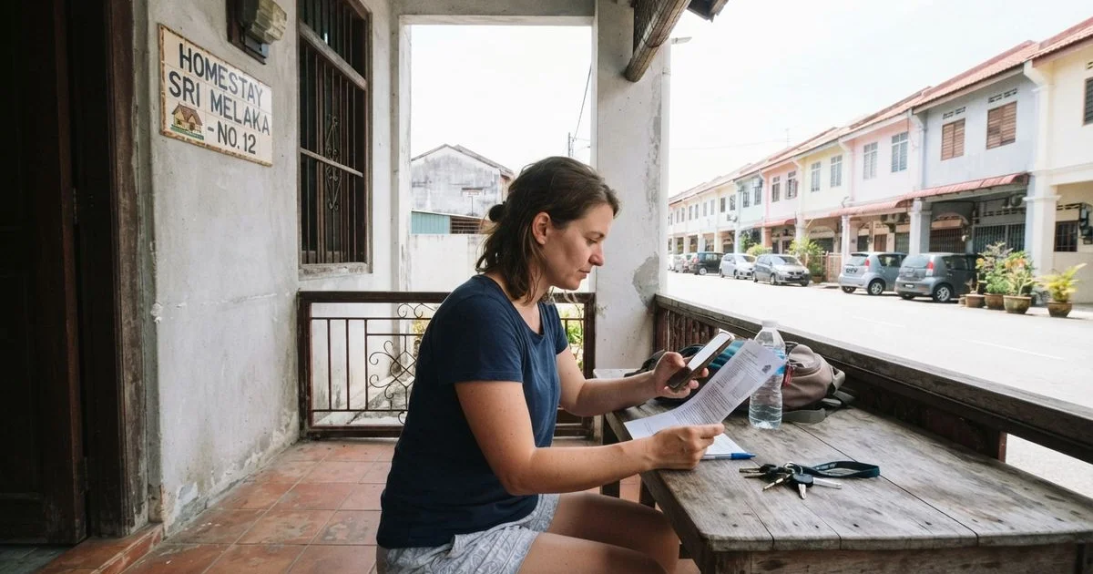 How to avoid homestay booking scams and check if a Malacca listing is legitimate