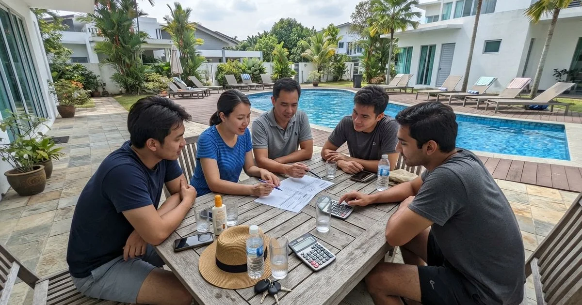 Private pool villa cost per person in Malacca: how to split the bill fairly